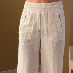 Athleta cabo linen wide leg